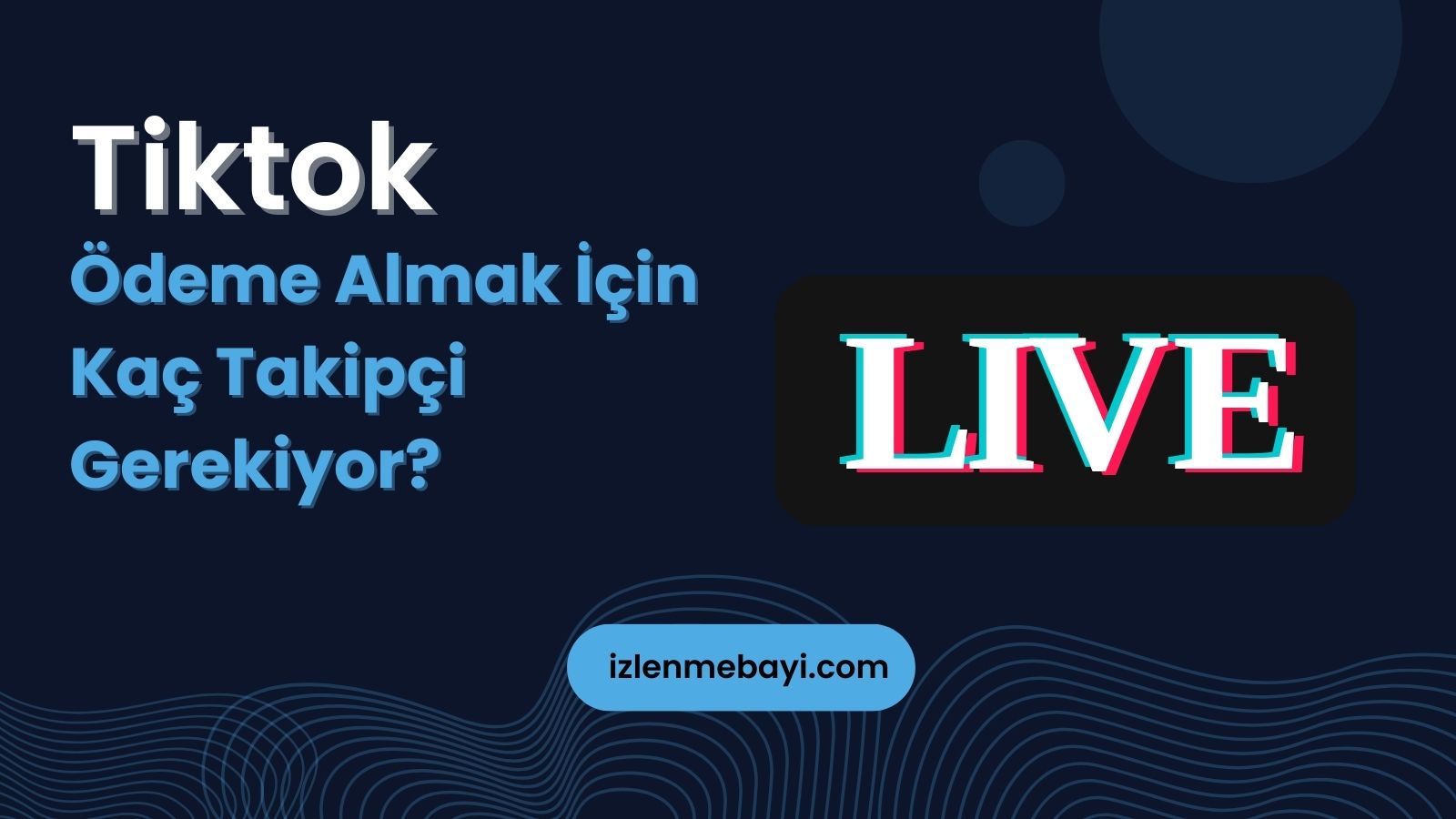 TikTok’ta Ödeme Almak İçin Kaç Takipçi Lazım?